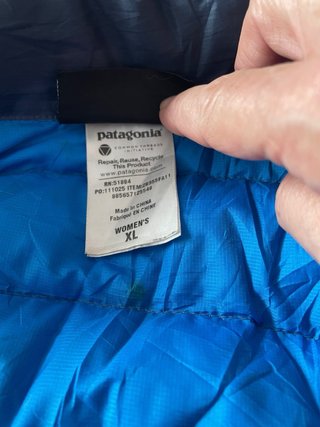 Plumífero Patagonia Azul marino