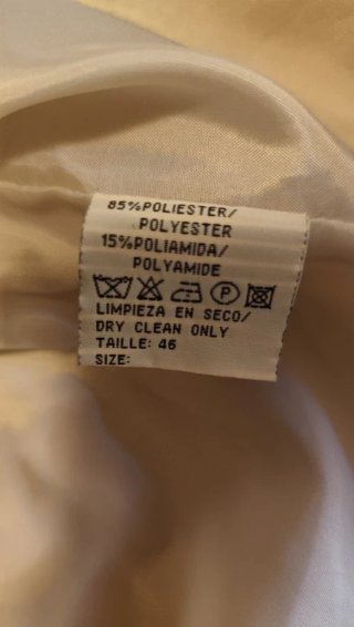 Abrigo largo forro animal print T/XL