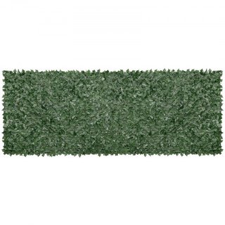 Valla de Privacidad de Hiedra, Pantalla de Pared Verde Artificial de 1.5 x 4m, Valla de Hiedra Verde con Respaldo de Tela de Malla y Junta Reforzada, Decoración de Hojas de Hiedra Falsa para Jardí...