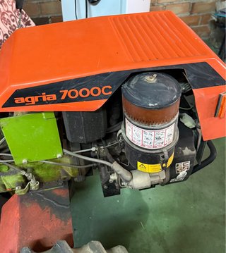 Motocultor Agria 7000C con remolque