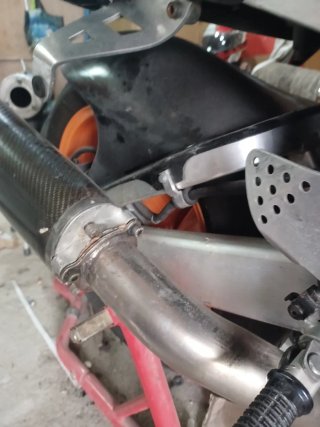 Silencioso carbono Honda