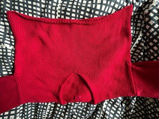 Jersey lana Babaa talla única rojo