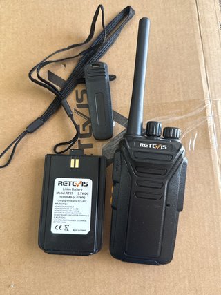 Retevis RT27 Walkie Talkie Batería Li-ion