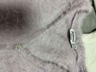 Conjunto 5 Tops Manga Larga Tidos XS , blanco S