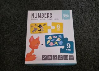 Gioco puzzle Montessori 'Numbers'