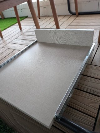 Baldas extraíbles armario 45cm Lino Cancún