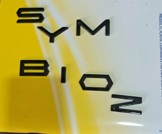 Scritta Symbioz per auto renault