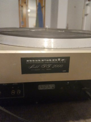 Marantz SD1000 y TT2000