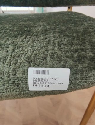 La Oca Sillas Diseño Tela y Metal