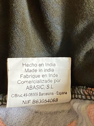 Vestido Desigual Algodón