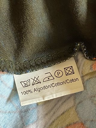 Vestido Desigual Algodón