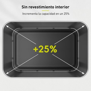 EKO Deluxe Mirage-T Cubo Basura Sensor 50L