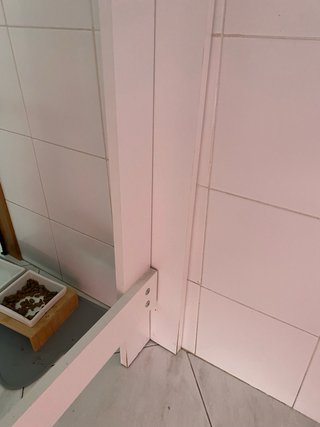 Consolle bianca in legno