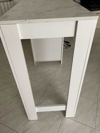 Consolle bianca in legno