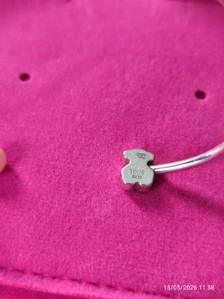 Pulsera Tous Plata Perla Osito