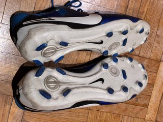 Botas Futbol Nike Tempo Azules T40