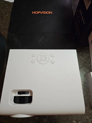 Proyector WiFi Bluetooth Hopvision F2 Blanco