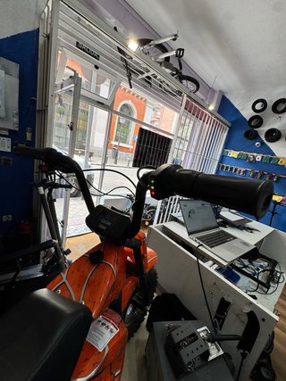 Mini moto eléctrica infantil 24V