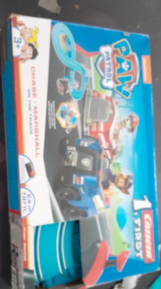 Pista de coches Paw Patrol Carrera First