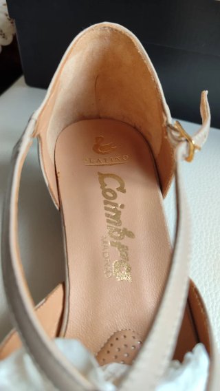 Zapatos de vestir PLATINO Coimbra, color  Beige.