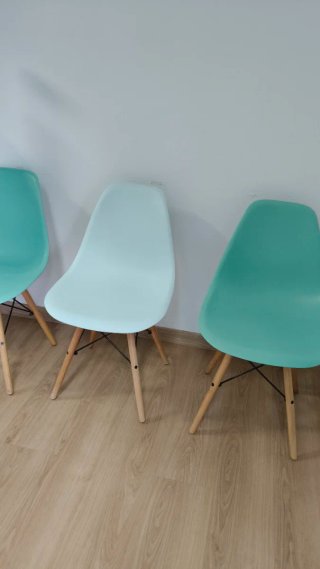 Sillas de diseño madera y polipropilenopp