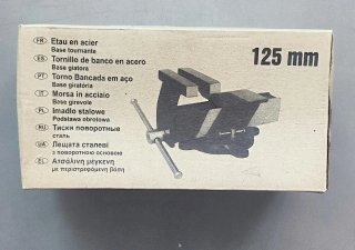 Tornillo de banco 125 mm nuevo