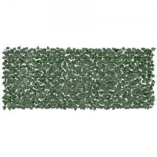 Valla de Privacidad de Hiedra, Pantalla de Pared Verde Artificial de 1 x 2.5 m, Valla de Hiedra Verde con Junta Reforzada, Decoración de Hojas de Hiedra Falsa para Jardín Exterior, Patio, Balcón, ...