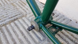 Cuadro Bicicleta Vintage Verde - Fixie/Restaurar