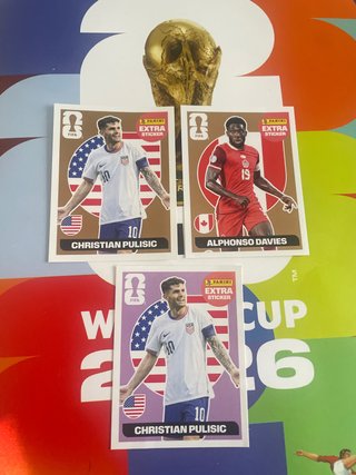 Cromos Extra stickers Mundial