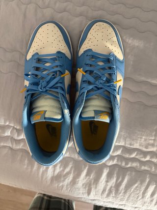 Zapatillas Nike Dunk Low Azul y Blanco Talla 44