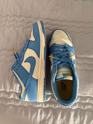 Zapatillas Nike Dunk Low Azul y Blanco Talla 44