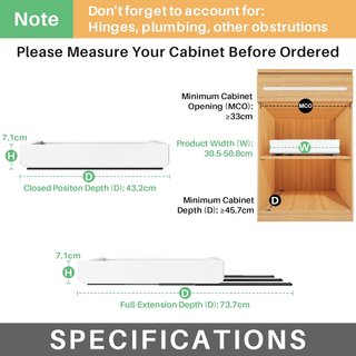 Cajón para Cocina Extensible