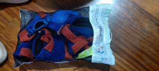 Patinete infantil Oxelo azul y rojo