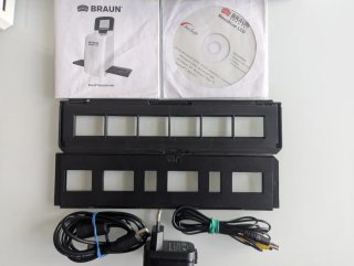 Escáner de Diapositivas Braun NovoScan LCD