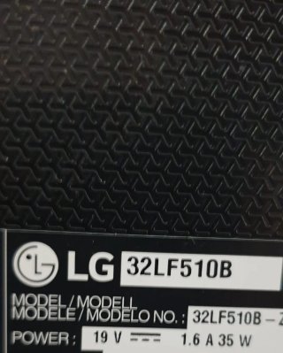 TV LG 32 Negra