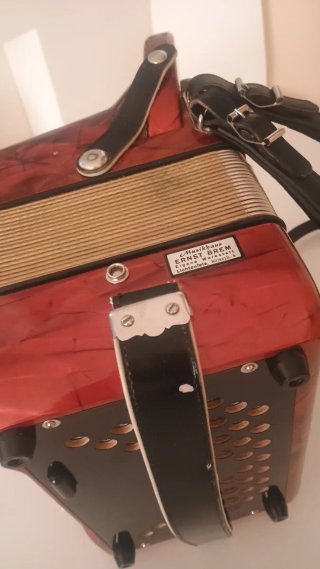 Acordeón Hohner Club Do-Fa Rojo