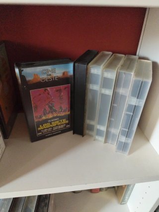 Lote 6 Películas Oeste VHS (Estropeadas)
