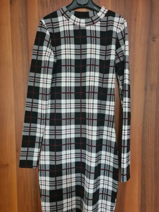 Vestito a quadri donna