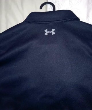 Polo Under Armour Negro Talla XL