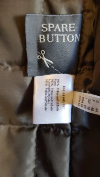 Chaqueta Antelina Beige Talla 44