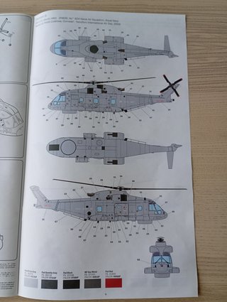 AW101 MERLIN HM.1 MAQUETA ITALERI 1/72
