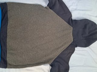 Sudadera Nike Niño Gris y Azul