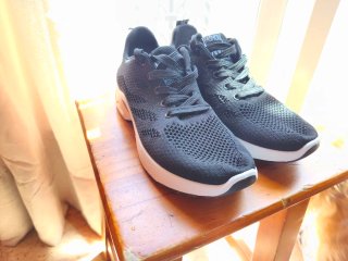 Deportivas de tela negros