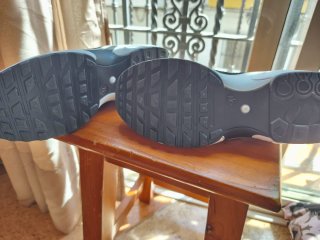 Deportivas de tela negros