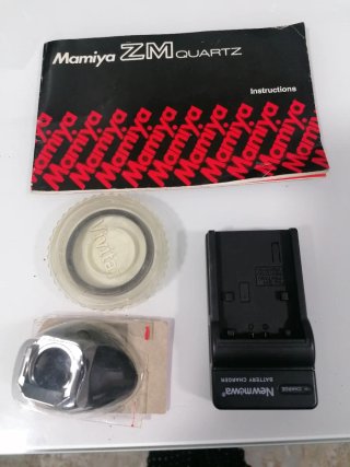 Cámara Mamiya ZM Quartz Negra