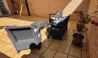Conjunto Muebles Exterior Ratán