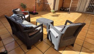 Conjunto Muebles Exterior Ratán