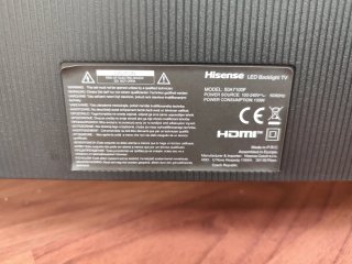TV LED Hisense Negra