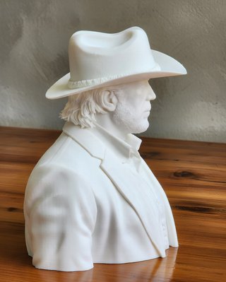 Figura Busto Chuck Norris Colección