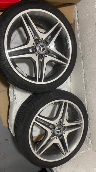 4 Llantas Originales AMG 18 Mercedes Clase A